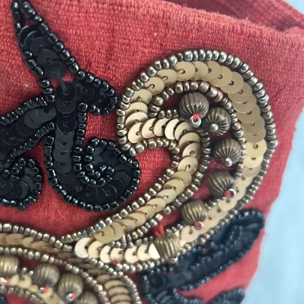 vintage Moyna beaded purse